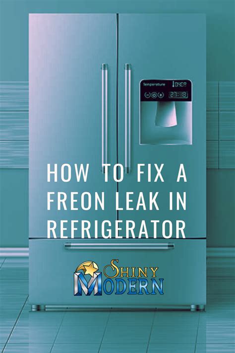 how to fix a freon leak in refrigerator|Signs of Freon Leak in Refrigerator; Here’s How to Fix